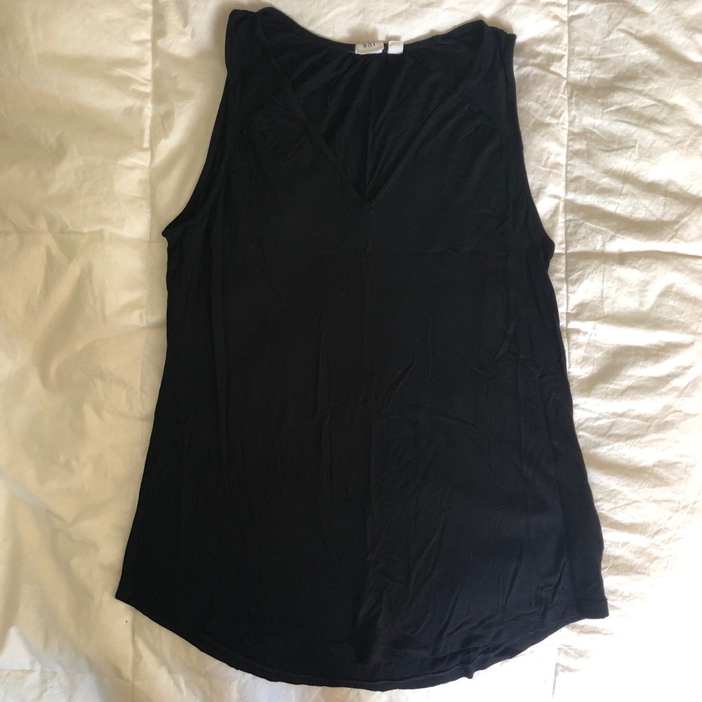 Flowy V neck tank top